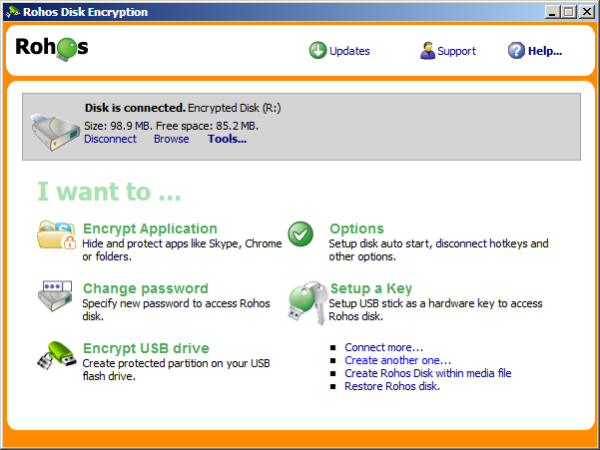 Rohos Disk Encryption 3.3